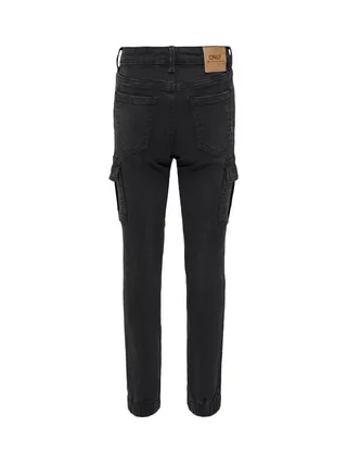 Pantalon Noir Cargo Fille Only Missouri 2