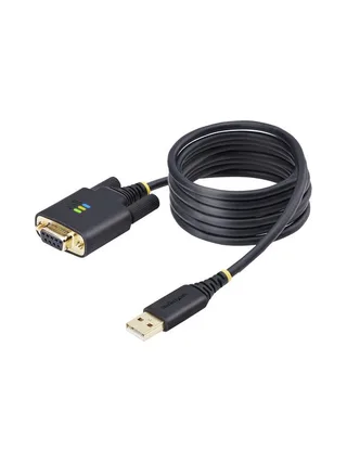6.6ft/2m USB to Null Modem Serial Cable 1