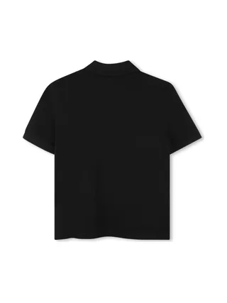 Polo Noir Garçon Hugo Boss J52730 2
