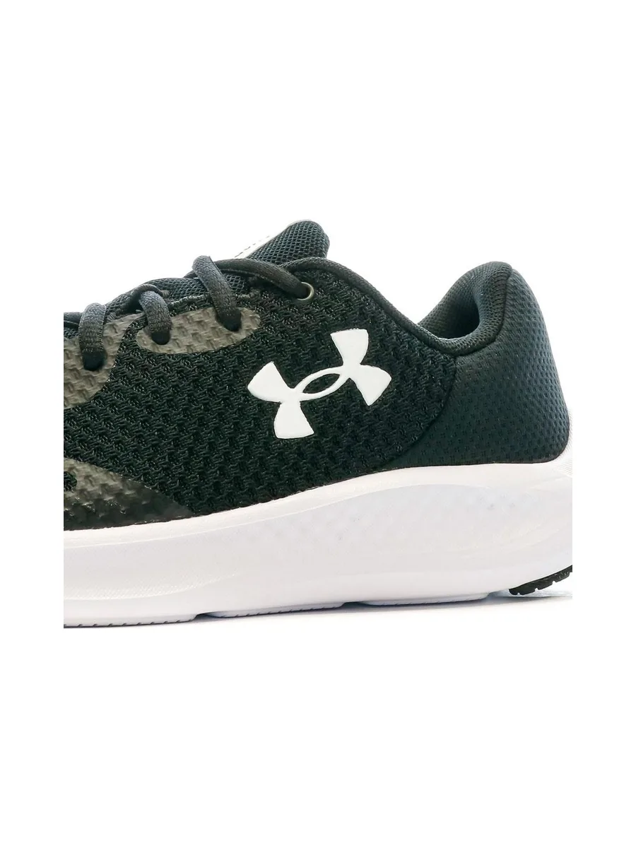 Chaussures de Running Noir/Blanc Femme Under Armour Charged Pursuit 3 7