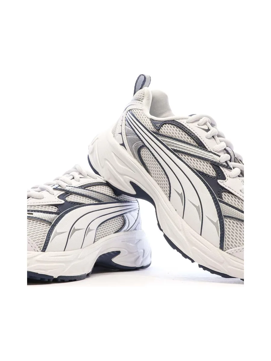 Baskets Blanches/Bleues Enfant Puma Morphic 8