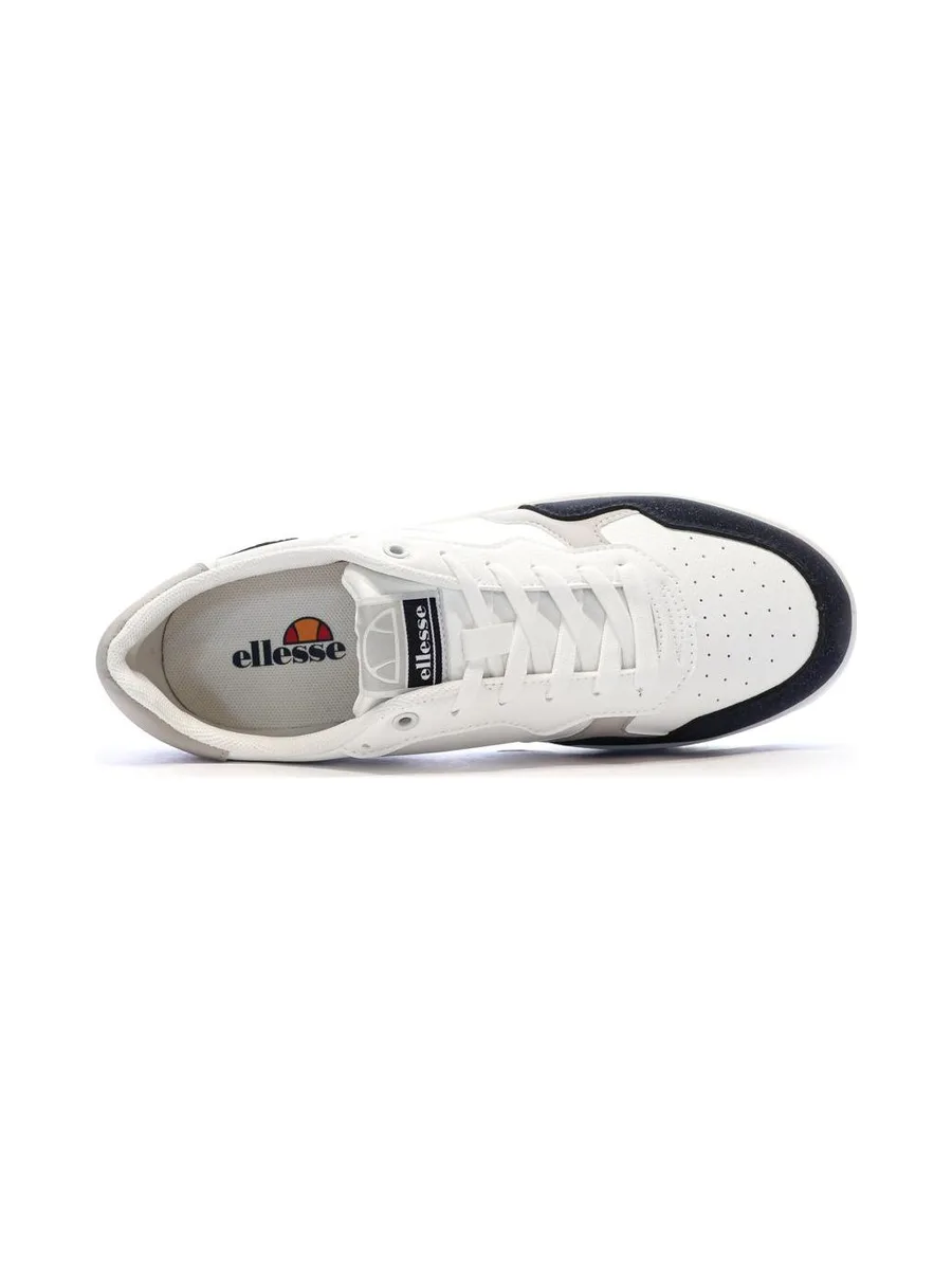 Baskets Blanches/Marines Homme Ellesse Pansit 5