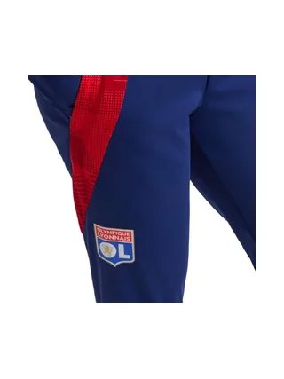 Olympique Lyonnais Pantalon fluide Bleu Garçon Adidas 24 3