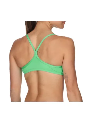 Haut de maillot de bain Vert Femme Nike Racerback 2