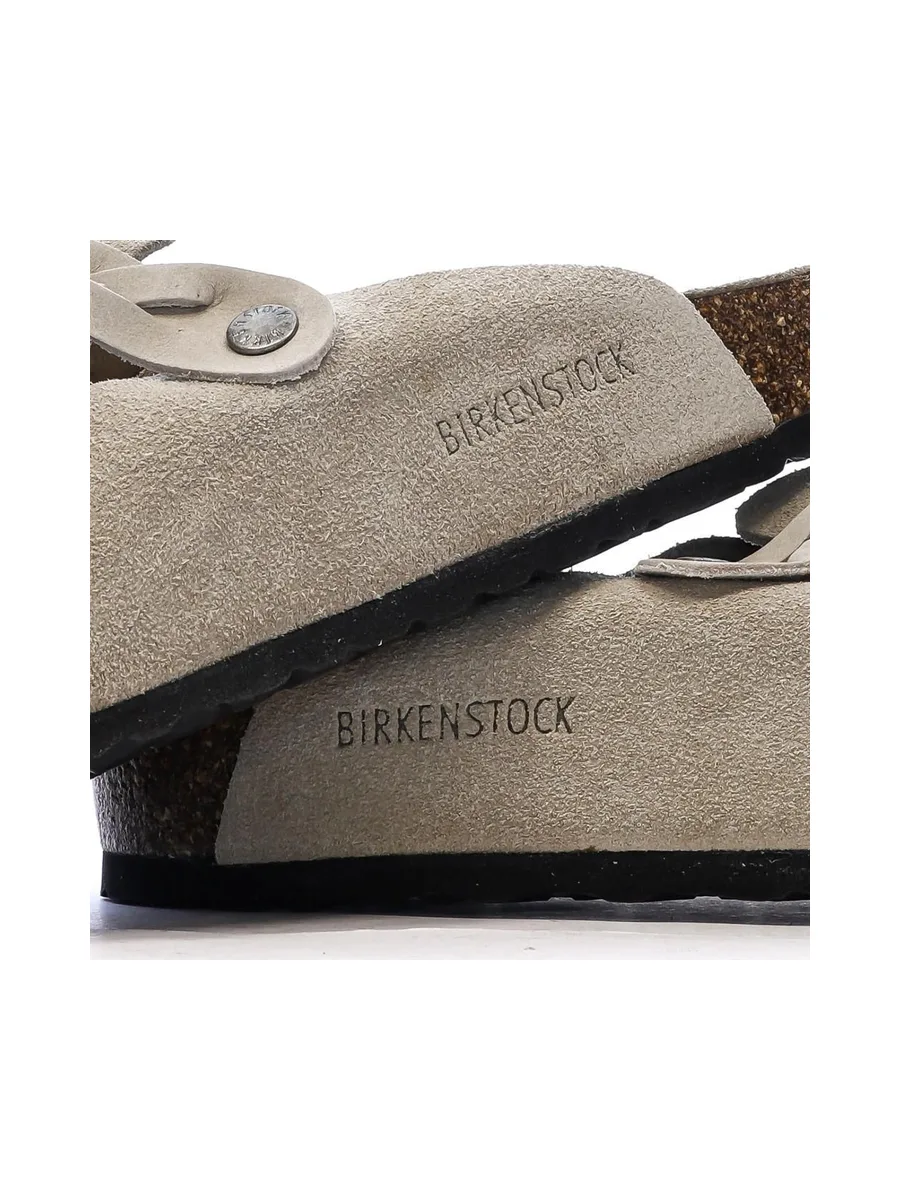 Sabot Taupe Femme Birkenstock Boston 8