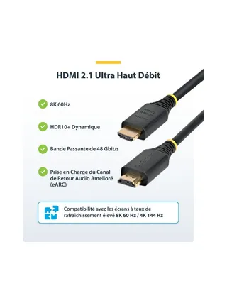 5m 16.4ft HDMI 2.1 Cable 8K Certified 8