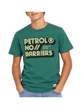 T-shirt Vert Garçon Petrol Industries TSR205 1