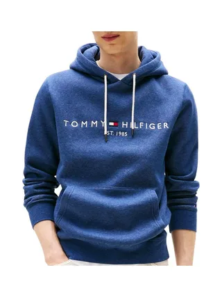 Sweat à Capuche Marine Homme Tommy Hilfiger Logo Hoodies 1