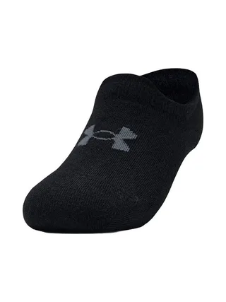 X3 Paires de Chaussettes Noir Garçon Under Armour Ultra 2