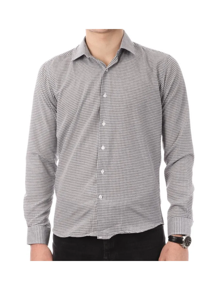 Chemise Noir/Blanc Homme Saint-Hilaire 203 2