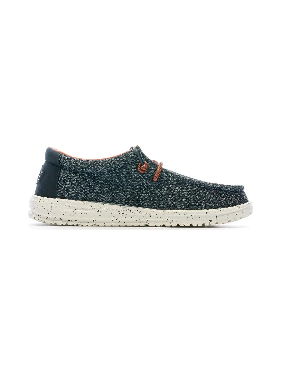 Chaussures Bleu Garçon Hey Dude Wally Youth Sox 3
