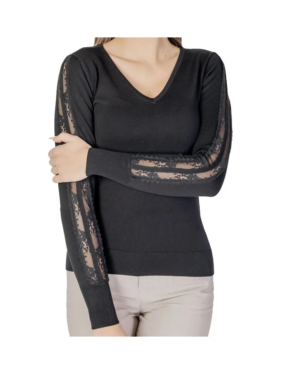 Pull Noir Femme Morgan MIELO 2