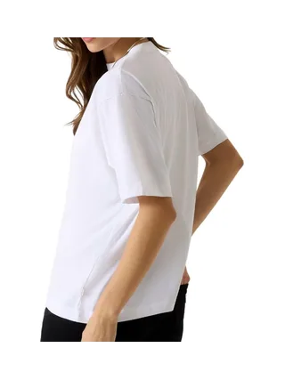 T-Shirt Blanc Femme Guess American 2