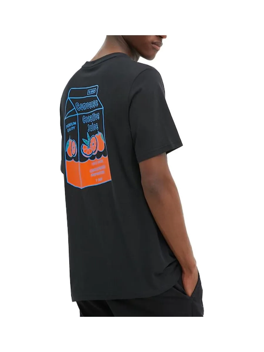 T-Shirt Noir Homme Converse Summer 3