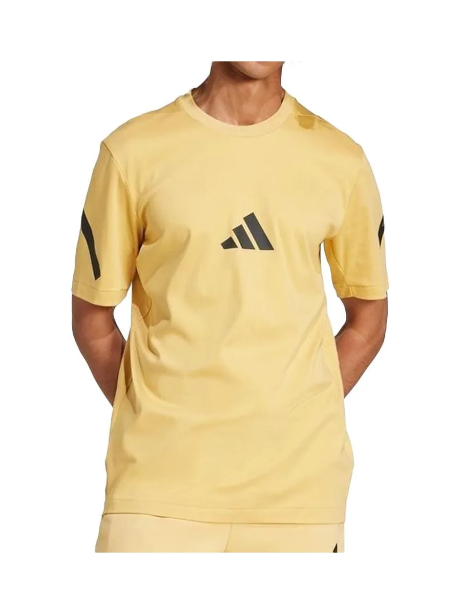 T-Shirt Jaune/Noir Homme Adidas W Z.n.e. Tee 2