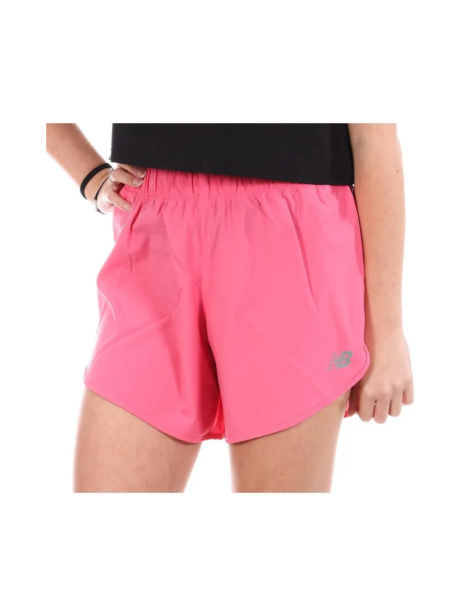 Short Rose Femme New Balance Sport 2