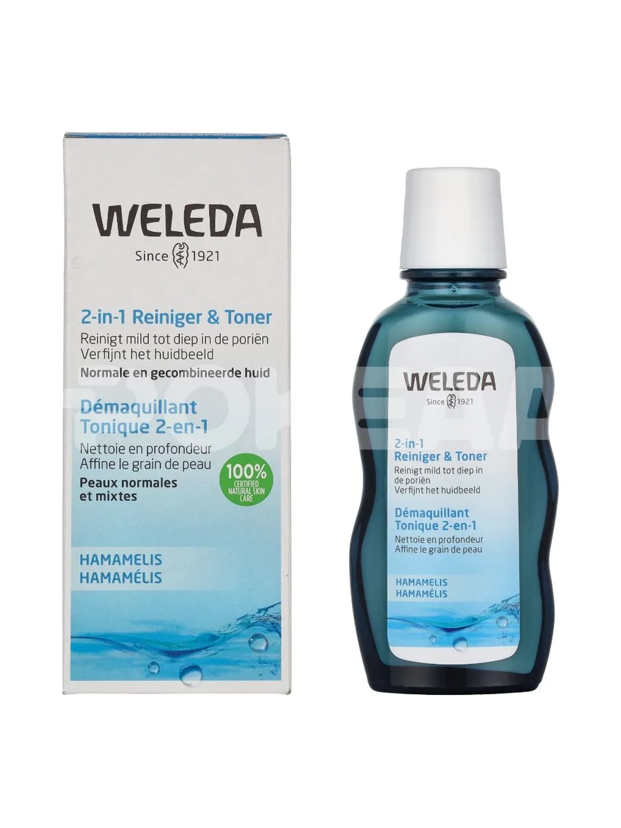 Weleda 2-In-1 Refreshing Cleansing Tonic 100ml - Normale and Combination Skin 1