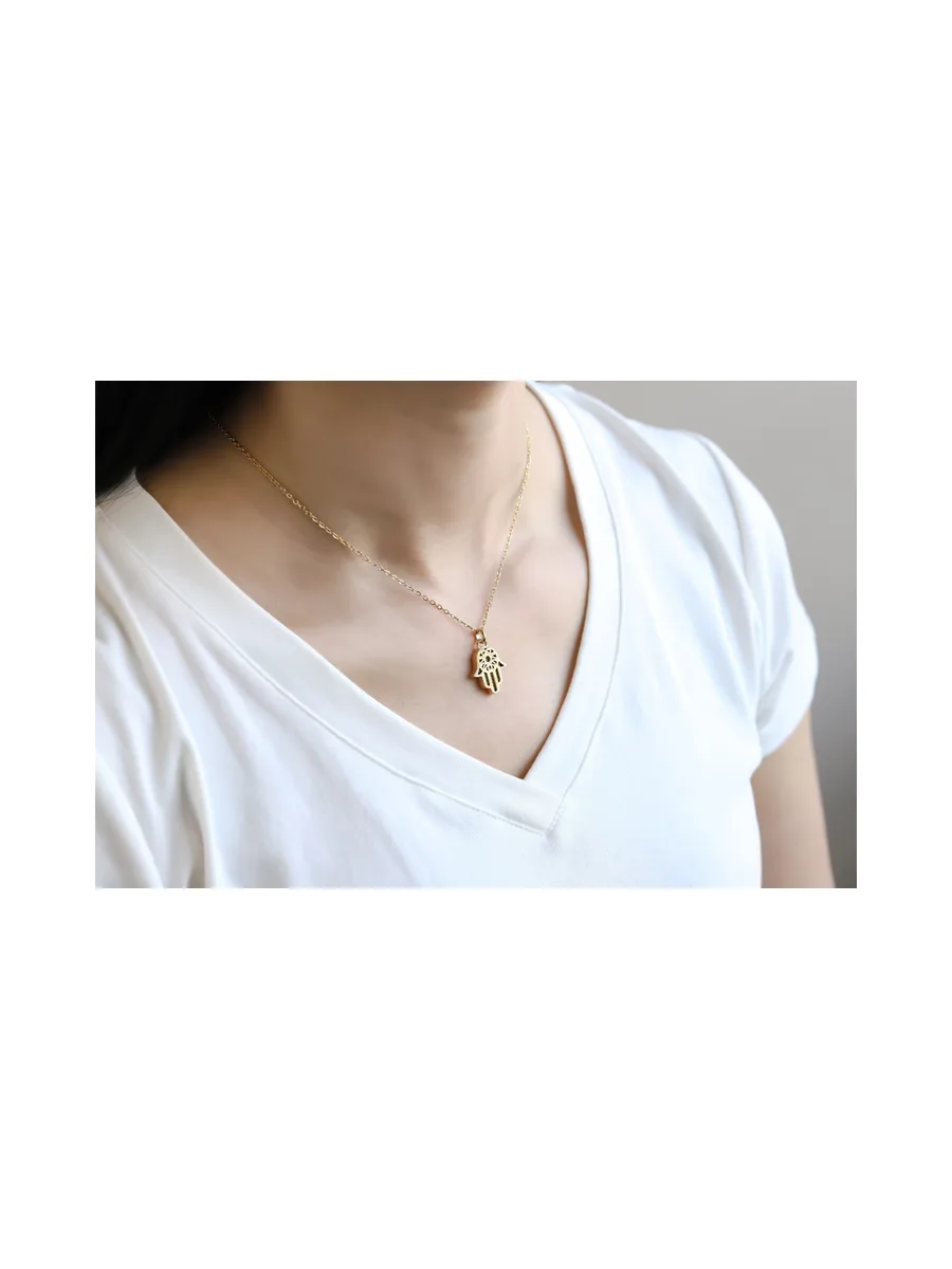 Collier Bellarose Perfume — Main de Fatma 6