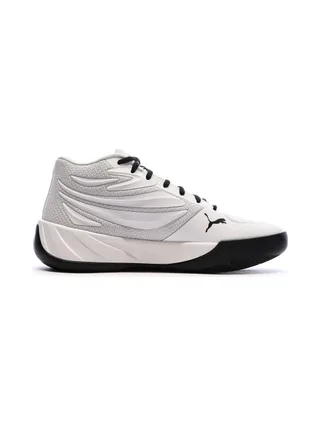 Chaussures de Basketball Grises/Blanches Homme Puma Court Pro 2