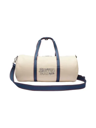 Sac de Voyage Beige/Marine Mixte Lacoste Duffle 1