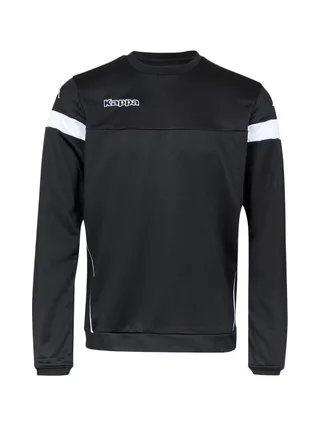 Sweat Noir/Blanc Garçon Kappa Lido 1