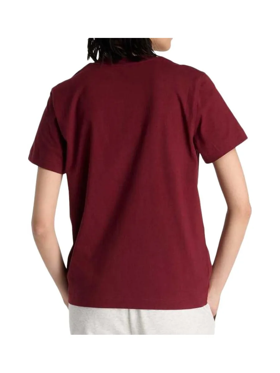 T-Shirt Bordeaux Femme New Balance Sport Essentials 3