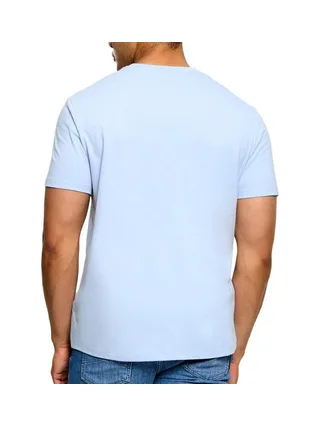 T-Shirt Bleu Clair Homme Calvin Klein Jeans Classic Monogram 2