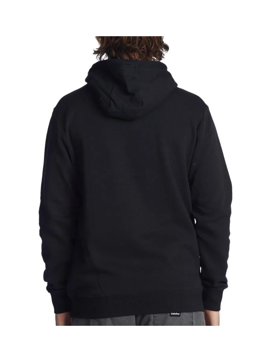 Sweat Noir Homme Quiksilver Biglogohood 3
