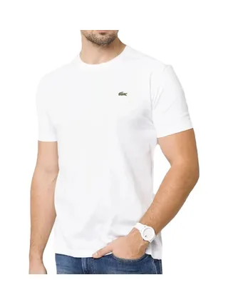 T-shirt Blanc Homme Lacoste TH7618 1