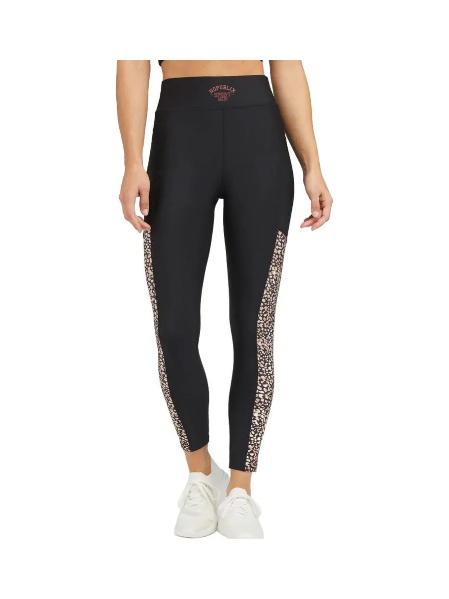 Legging Noir Femme No Publik Leopard 2