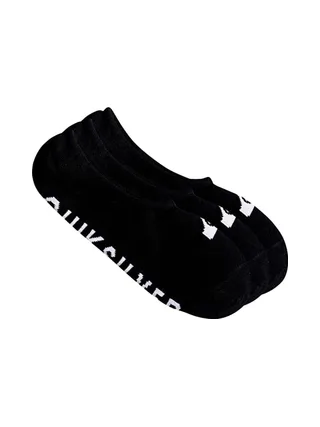 x3 Paires de chaussettes Noires Homme Quiksilver 3linerpack 1