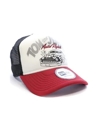 Casquette Blanc/Rouge/Noir Homme New Era Jerry Auto Repair 2