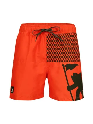 Short de Bain Rouge/Noir Homme Gotcha 963500 1