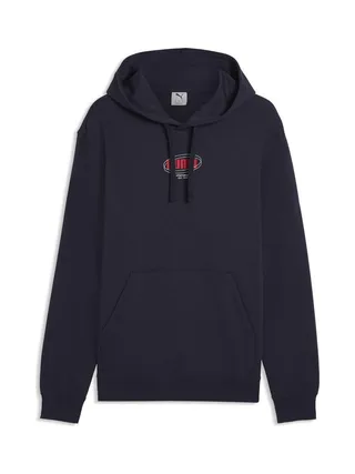 Sweat Marine/Rouge Homme Puma Ess Logo 1