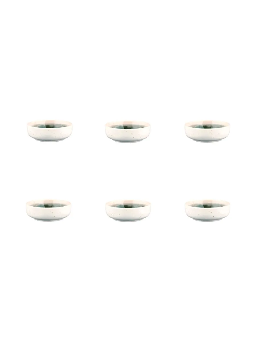 Bol OXYGEN Ø9cm - 6 pièces - Vert de gris 19