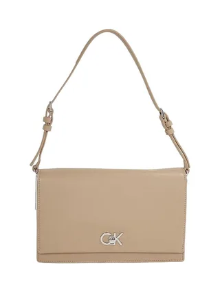Sac à Main Marron Clair Femme Calvin Klein Jeans Elongated 1