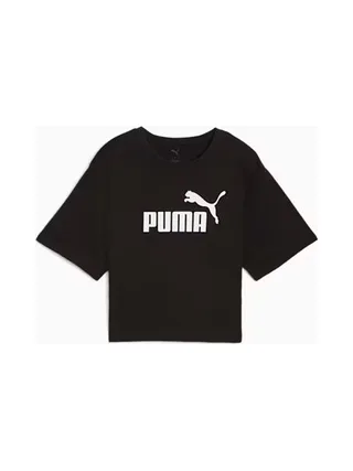 T-shirt court PUMA Essentials à logo n° 1, coupe décontractée 2