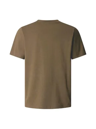T-Shirt Marron Foncé Homme Pepe jeans Contrast Connor 2
