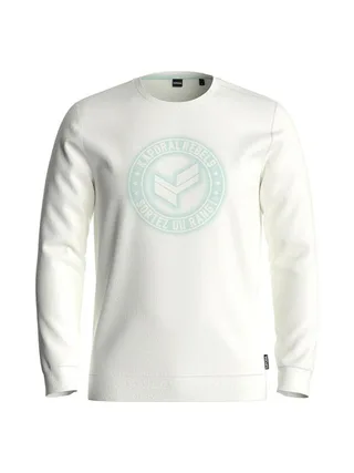 Sweat Blanc/Bleu Homme Kaporal NAX 1