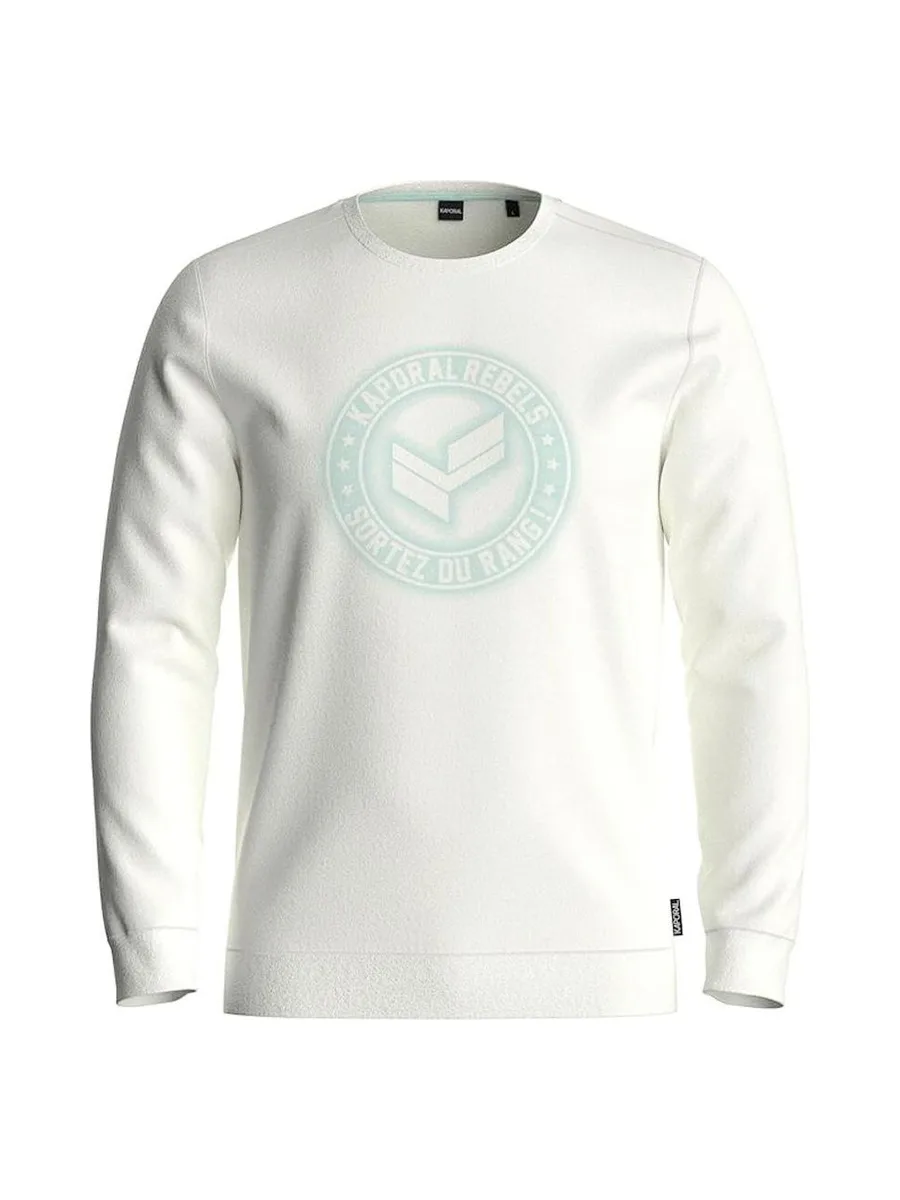 Sweat Blanc/Bleu Homme Kaporal NAX 2