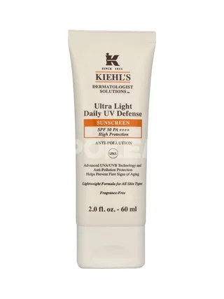 Kiehl's D.S. Ultra Light Daily UV Defense Sunscreen SPF50 60ml - Anti-Pollution For All Skin Types 2