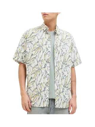 Chemise Blanche/Verte/Bleu Garçon Jack & Jones Joshua 1