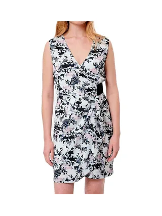 Robe Blanche à Motifs Femme Kaporal Azia 1