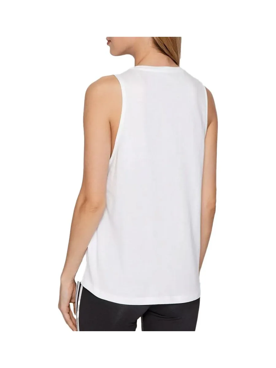 Débardeur Blanc/Noir Femme Adidas Bl 3