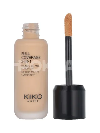 Kiko Milano Full Coverage 2 In 1 Foundation & Concealer 25ml - N10 2