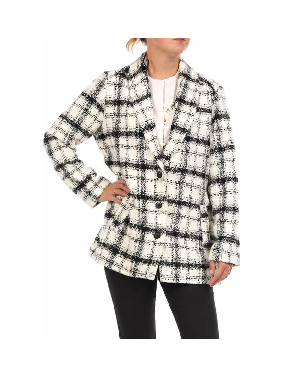 Veste Blanche/Noire Femme Sun Valley YVELIN 2