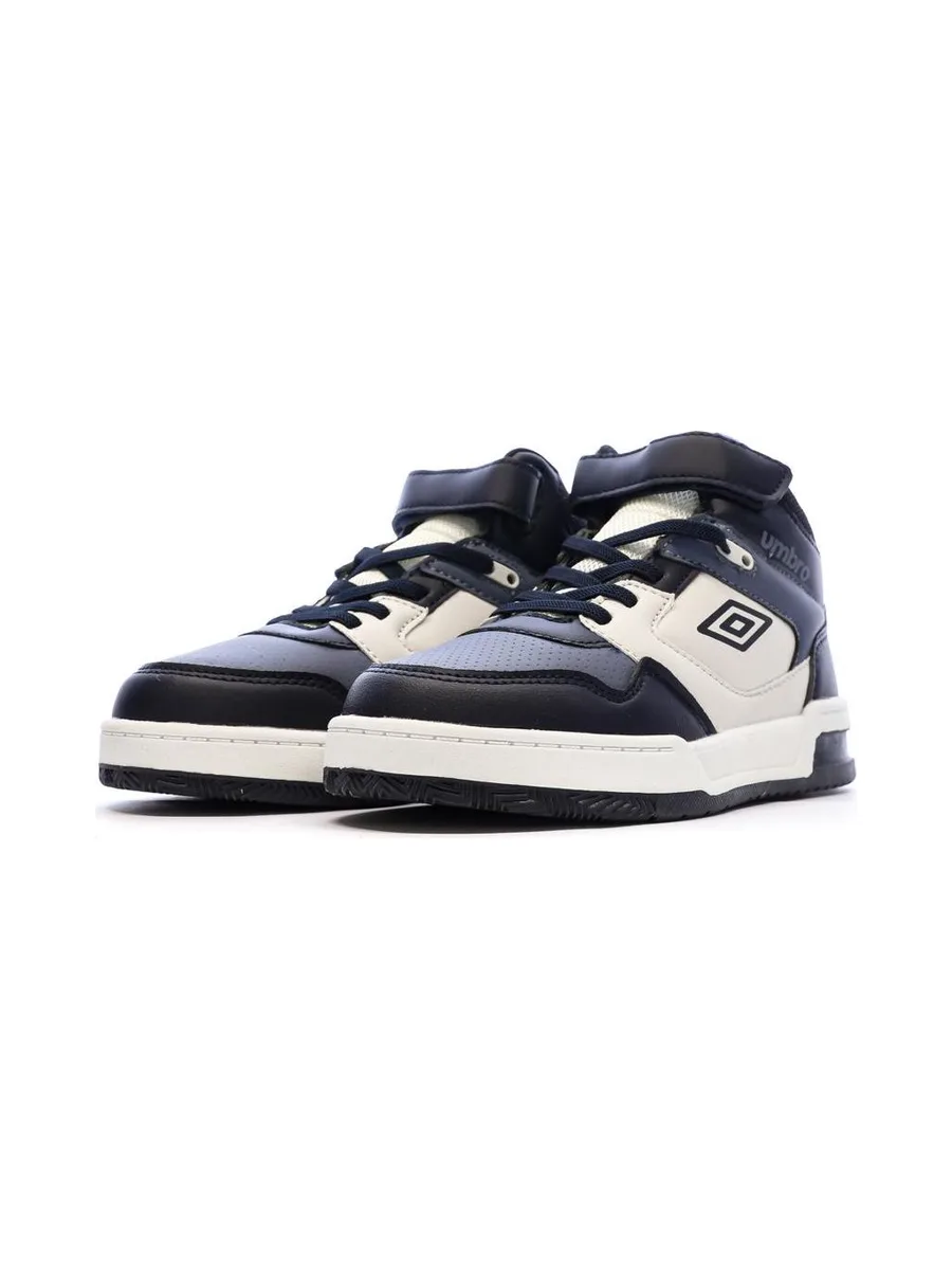 Baskets Marines/Noires/Blanches Garçon Rouge Umbro Olly Vlc 7