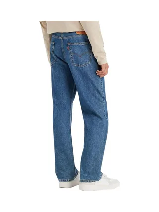 Jean 565 Bleu Brut Homme Levi's Loose Straight Med Indigo 2