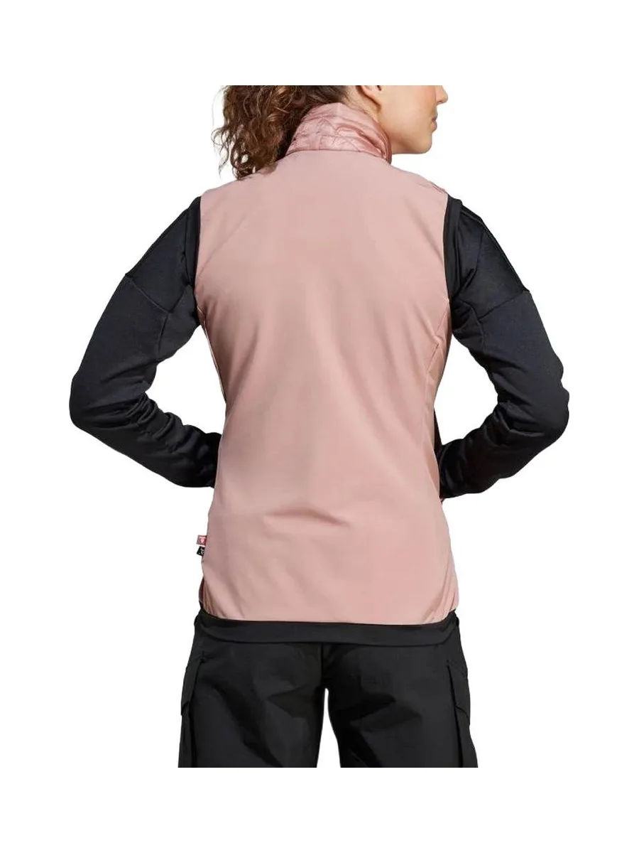 Doudoune Rose Femme Adidas W Xpr Var Hyb 3
