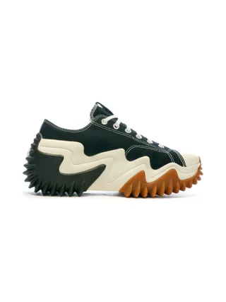 Baskets Noires/Beiges Homme Converse Run Star 2